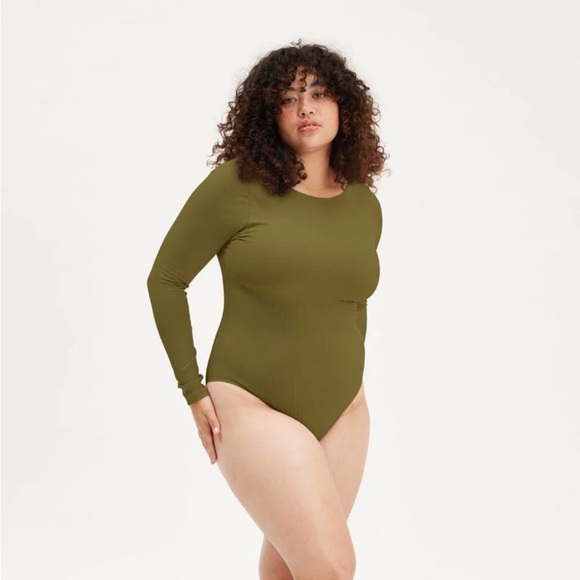 girlfriend collective Tops - ⚡️HOST PICK Girlfriend Collective Ava Bateau Bodysuit
